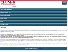 Tablet Screenshot of clune.net